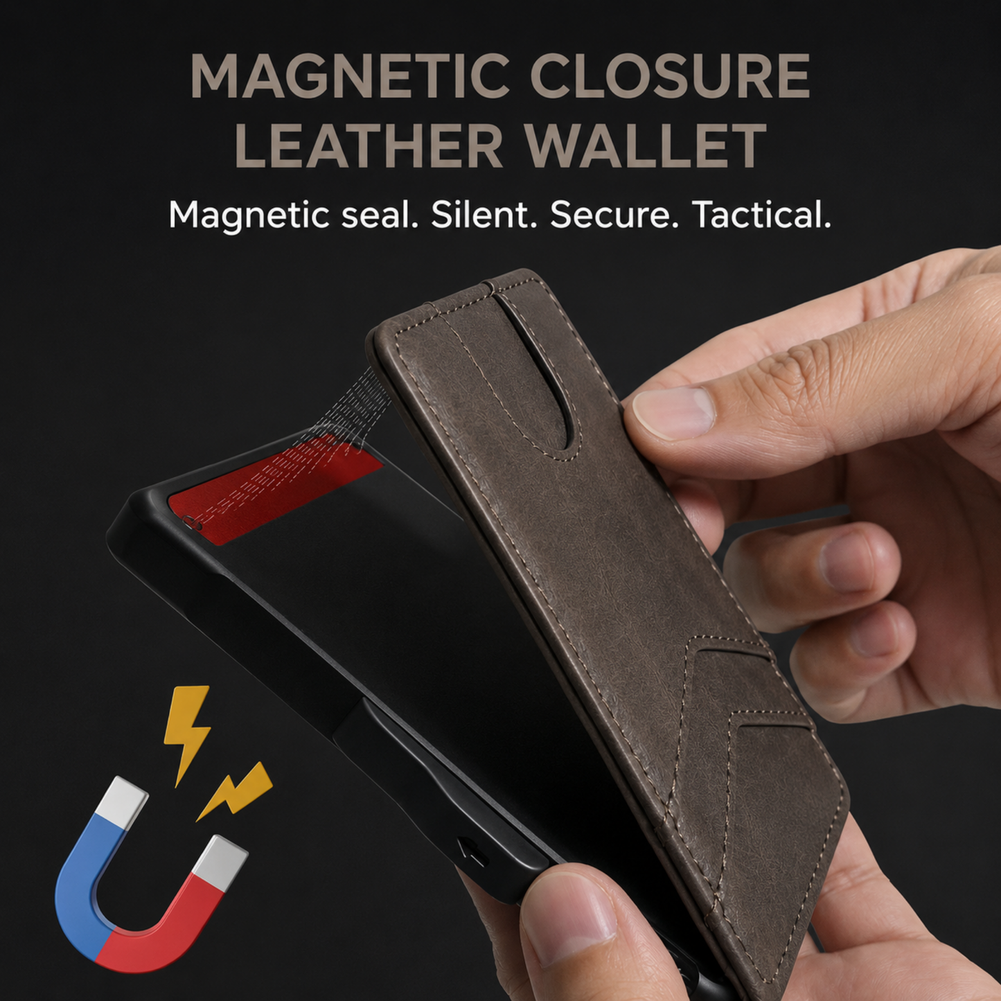 Vortanik MagVault® Minimalist Wallet - Maximum Capacity. Minimal Footprint.