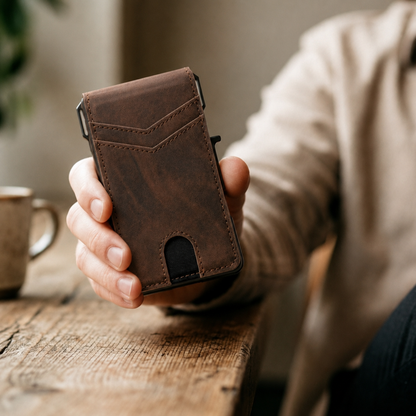 Vortanik MagVault® Minimalist Wallet - Maximum Capacity. Minimal Footprint.