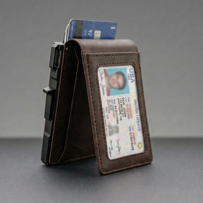 Vortanik MagVault® Minimalist Wallet - Maximum Capacity. Minimal Footprint.