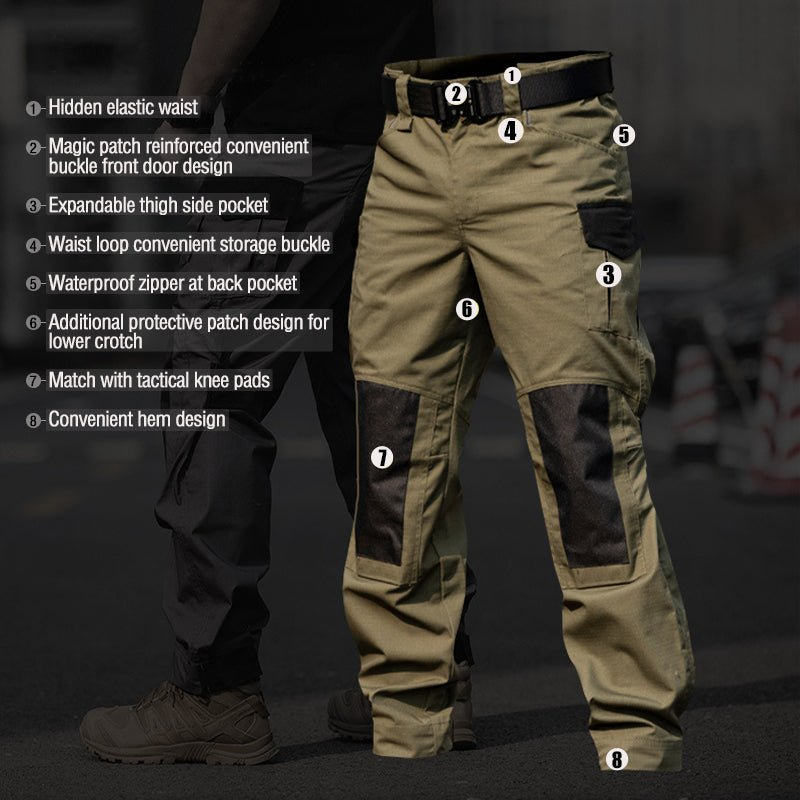 EXNERCY® UrbanFlex – Waterproof Cargo Pants